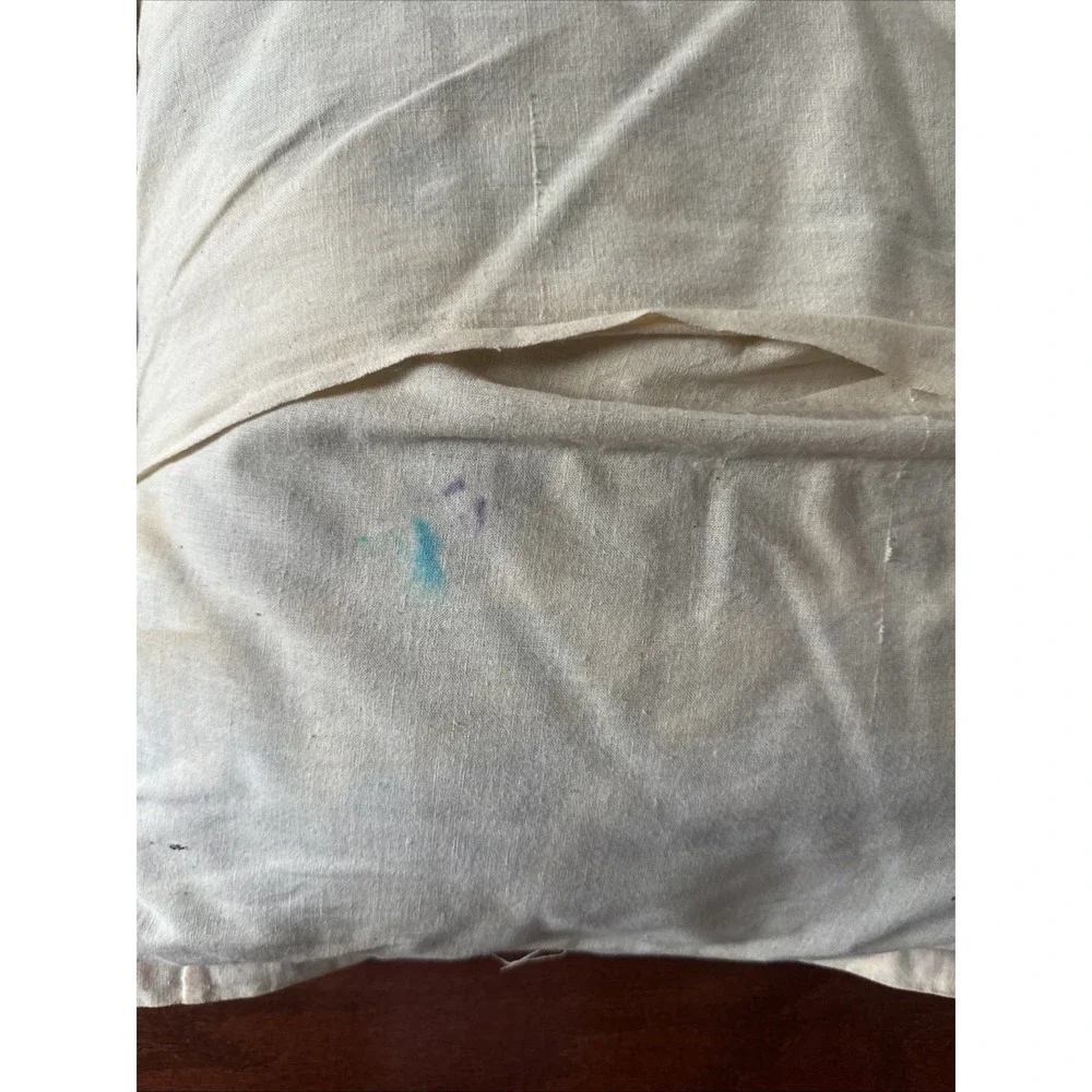 Handmade Indian Elephant Batik Pillow 16